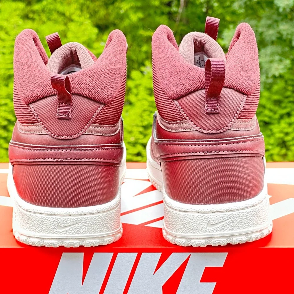 NEW Nike Court Vision Winter Casual Sneaker Boot - fits US Womens 10.5, 11